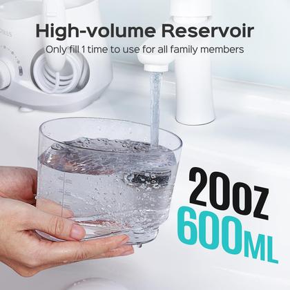 Imagem de Water Flosser COSLUS E1 600mL com 12 configurações de pressão