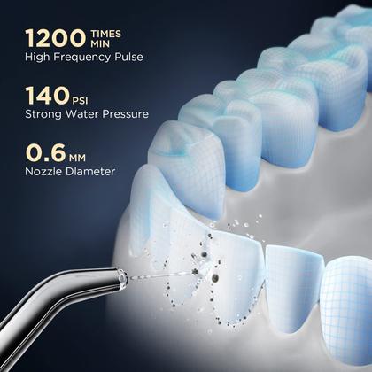 Imagem de Water Flosser SYNHOPE Mini sem fio portátil preto