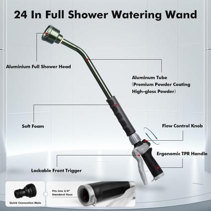 Imagem de Watering Wand Restmo Long Gentle Soft Full Shower 60 cm verde
