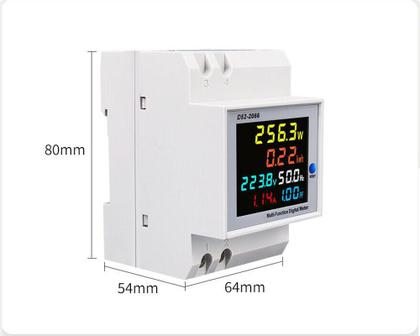 Imagem de Wattimetro Voltimetro Amperimetro 110V 220V 100A Ac D52-2066