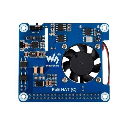 Imagem de Waveshare Poe Hat (c) Adaptador Para Raspberry Pi 3b+/4b