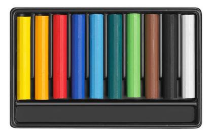 Imagem de Wax Pastel Swisscolor Caran D'ache 10 Cores