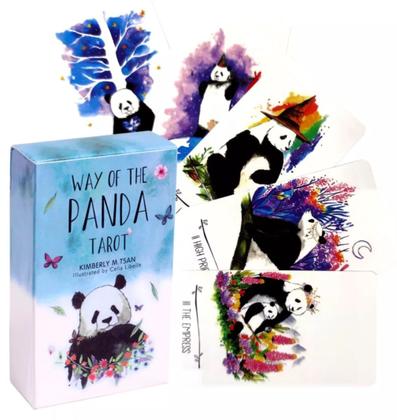 Imagem de Way Of The Panda Tarot Deck Tarô O Caminho Do Panda Baralho de Cartas de Oráculo