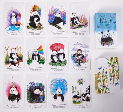 Imagem de Way Of The Panda Tarot Deck Tarô O Caminho Do Panda Baralho de Cartas de Oráculo