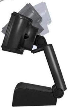 Imagem de Web Cam Brazilpc V5 Hd 720P Com Microfone Preto/ Laranja Box