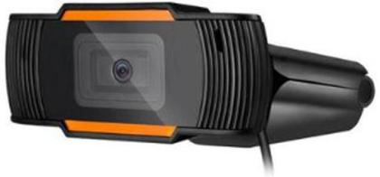 Imagem de Web Cam Brazilpc V5 Hd 720P Com Microfone Preto/ Laranja Box