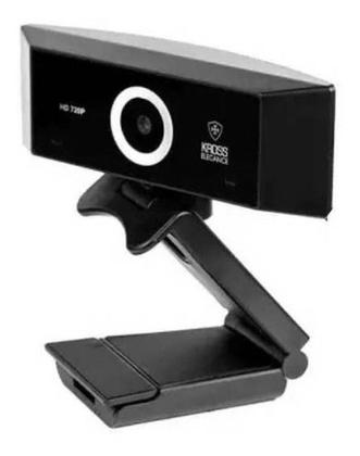 Imagem de WEB CAM KROSS 720P KE-WBM720P com tripé ajustável USB PLUG PLAY