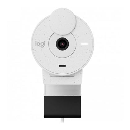 Imagem de Web cam usb-c brio 300 full hd 1080p branco logitech 960-001440