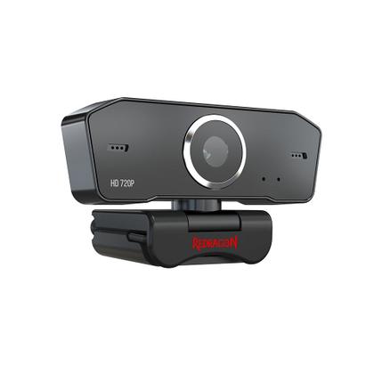 Imagem de Web cam usb hd 720 streaming fobos 2 gw600-1 com microfone preto redragon