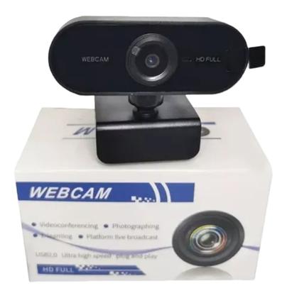Imagem de Webcam 1080P Full Hd Câmera Computador Microfone Embutido - Envio Rápido