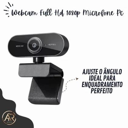 Imagem de Webcam 1080P Full Hd Câmera Computador Microfone Embutido - Envio Rápido