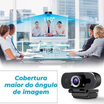 Imagem de Webcam 1080P Full Hd Câmera Computador Microfone Embutido
