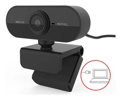 Imagem de Webcam 1080p Full Hd Câmera Computador Microfone P/envio