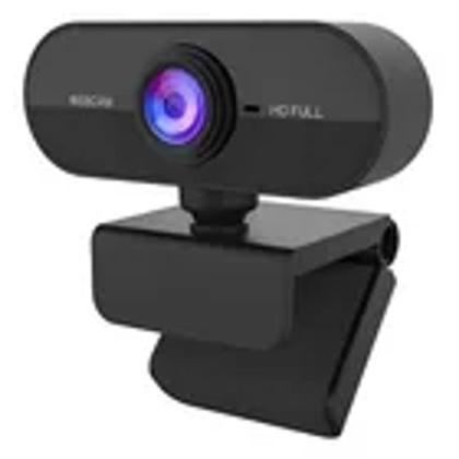 Imagem de Webcam 1080p Full Hd Com Microfone Usb - Cor Preto