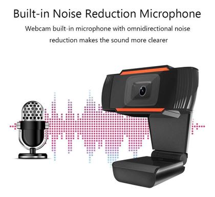 Imagem de Webcam 1080P Full Hd Usb Câmera De Computador Com Microfone