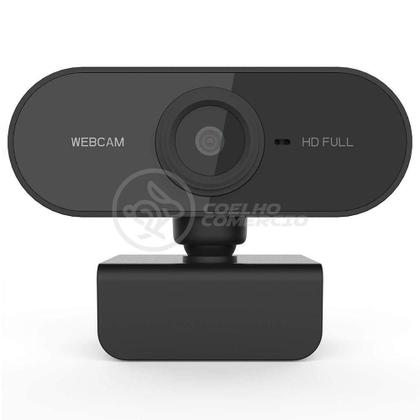 Imagem de Webcam 1080p Home Office, Zoom, Meet, Articulada