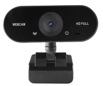 Imagem de Webcam 1080P - Home Office, Zoom, Meet, Com Microfone Lapela