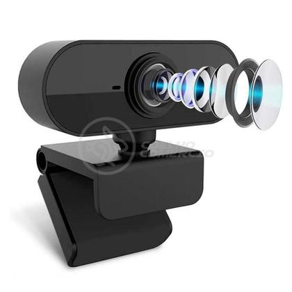 Imagem de Webcam Câmera Full Hd 1080P Com Microfone Usb 2.0 360º