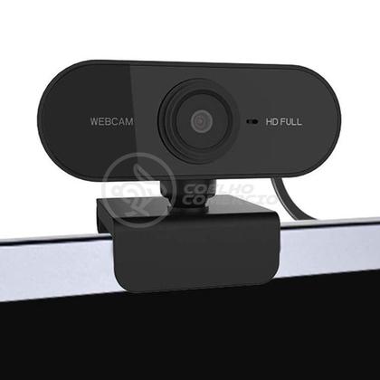 Imagem de Webcam Câmera FULL HD 1080p com Microfone USB 2.0 Profissional Pc Tv Notebook Jogos 360º - PC-W1