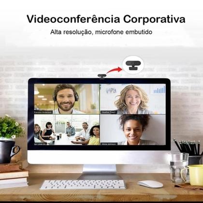 Imagem de Webcam camera USB Full HD 1048P com microfone