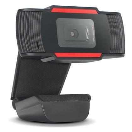 Imagem de Webcam Com Microfone Câmera USB Computador e Notebook