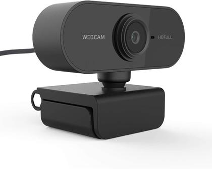 Imagem de Webcam com Microfone Full Hd 1080p Pronta Entrega c/ NF