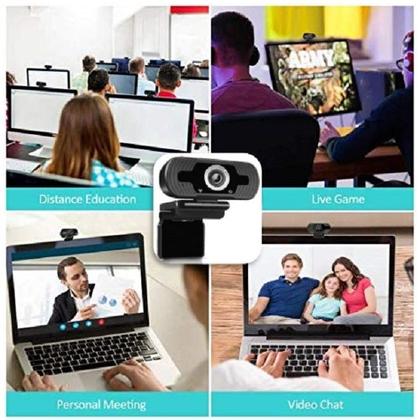 Imagem de Webcam Full Hd 1080p Usb Câmera Alta Resolução