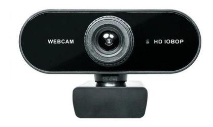 Imagem de Webcam Full Hd 1080P Usb Gira 360º Com Microfone Embutido - Ecooda