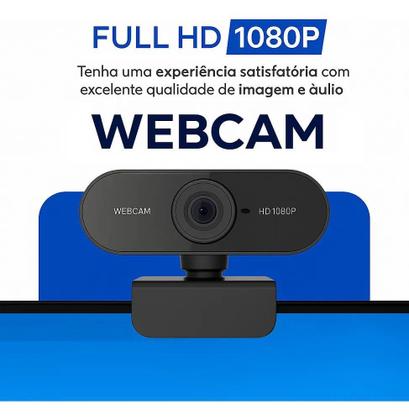 Imagem de Webcam Full Hd 1080P Visão 360 Microfone Integrado Pc Note