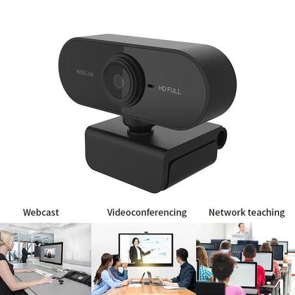 Imagem de Webcam Full Hd Camera Usb Stream Microfone Computador