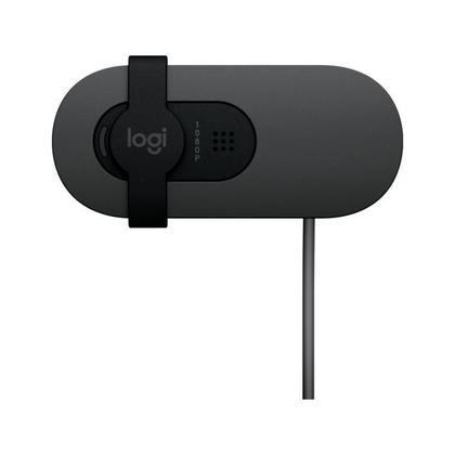 Imagem de Webcam full hd logitech brio 100, 1080p usb grafite