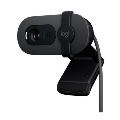 Imagem de Webcam full hd logitech brio 100, 1080p usb grafite