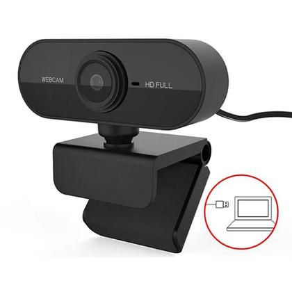 Imagem de Webcam Full Hd Para Computador C/ Microfone Embutido 1080p