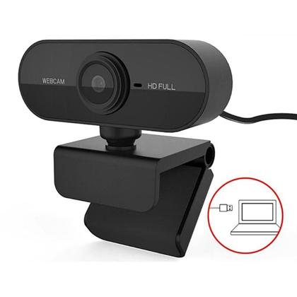 Imagem de Webcam Full Hd Para Notebook E Pc Com Microfone Embutido