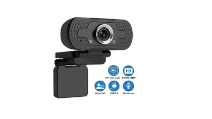 Imagem de Webcam FullHD 1080P com Microfone - Plug & Play