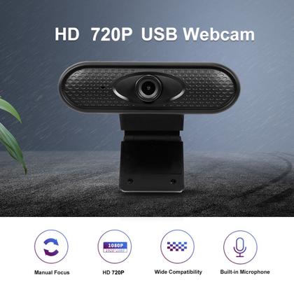 Imagem de Webcam Generic 720P USB com microfone