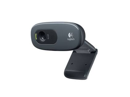Imagem de Webcam HD 720P Logitech C270 Usb, Com Microfone