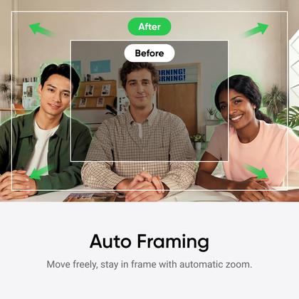 Imagem de Webcam Insta360 Link 2C 4K para PC/Mac com enquadramento automático e microfone