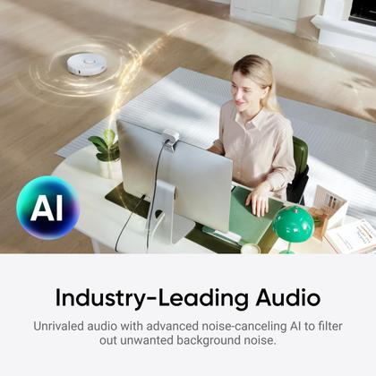 Imagem de Webcam Insta360 Link 2C 4K para PC/Mac com enquadramento automático e microfone