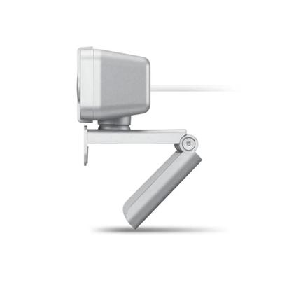 Imagem de Webcam Lenovo 300 Full HD Com 2 Microfones Integrados 1080p 30fps USB Cinza Claro