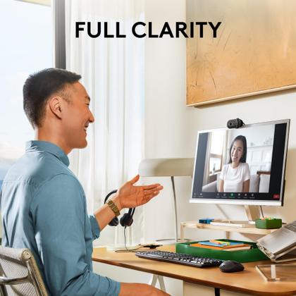 Imagem de Webcam Logitech Brio 101 Full HD 1080p para reuniões e streaming