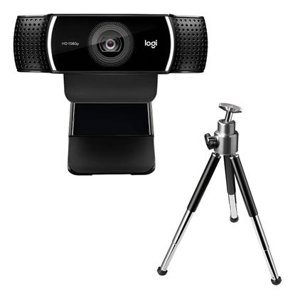 Imagem de Webcam Logitech C922 Pro Stream Full HD Com Microfone Embutido 1080p e Tripé Incluso