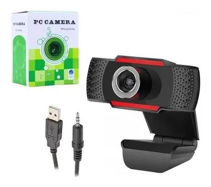 Imagem de Webcam PC Câmera Mini Packing 480P Com Microfone