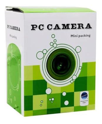 Imagem de Webcam PC Câmera Mini Packing 480P Com Microfone