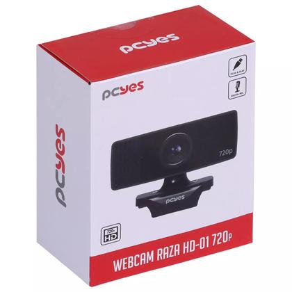 Imagem de Webcam PcYes Raza HD-01 HD 720P USB 2.0 - 36199