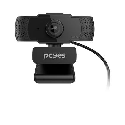 Imagem de Webcam Pcyes Raza HD-03, HD, 720P, Com Microfone, Preto - Rzhd03