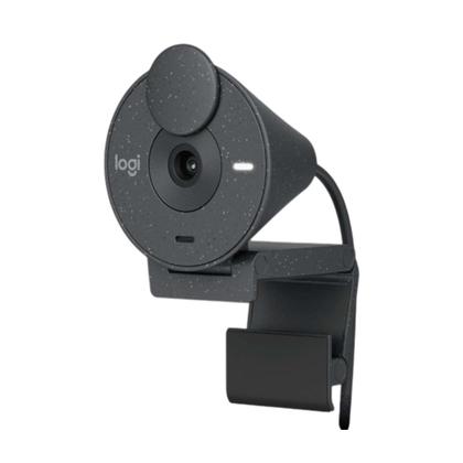Imagem de Webcam Profissional C Tampa FullHD Logitech Brio 300 Grafite