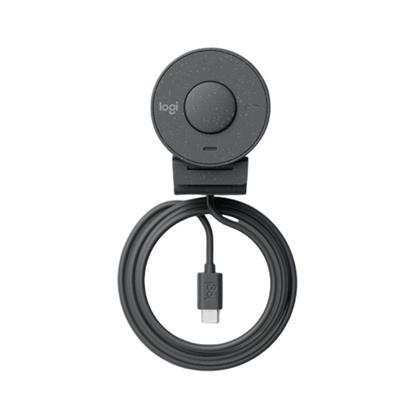 Imagem de Webcam Profissional C Tampa FullHD Logitech Brio 300 Grafite