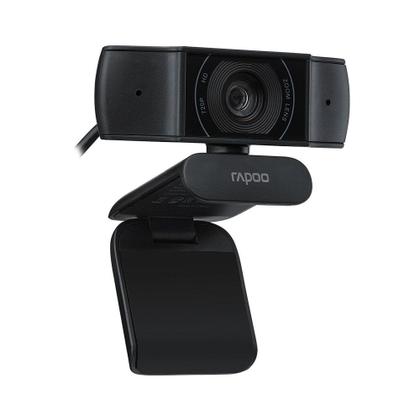 Imagem de Webcam Rapoo C200 HD 720P, com Autofoco, Microfone com Cancelamento de Ruído, Preto - C200