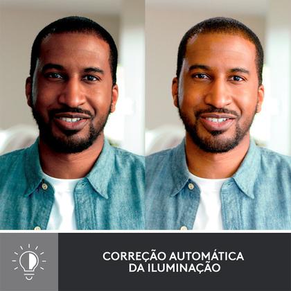 Imagem de Webcam + Suporte Logitech Brio 500 Full HD, 1080p, 30 FPS, com Microfones Duplos, USB, Suporte Incluso, Grafite - 960-001412